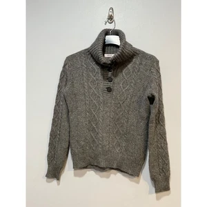 Comptoir des Cotonniers maglione donna grigio maglia cavo girocollo taglia M - Foto 1 di 10