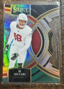 BJ Ojulari 2023 Panini Select Premier RC #188 Black & Green Die Cut Cardinals - Picture 1 of 2
