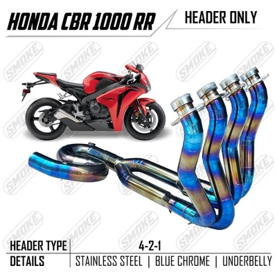 Para cbr1000rr Escape 2008-2016 cbr1000rr Sistema de escape Cabezal de tubo de enlace medio Foto 1 de 4