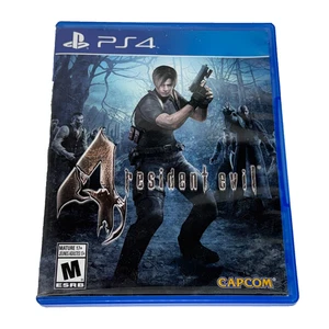 Resident Evil 4 Remaster PS4 SONY PlayStation CAPCOM CIB Complete - Foto 1 di 5