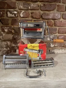 Vintage Imperia Tipo Lusso Noodle/Pasta Maker Machine SP-150 Torino Italy IPS 6” - Picture 1 of 5