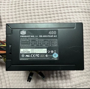 Alimentation Cooler Master RS-400-PCAP-A3 400W ATX 20+4 BROCHES - Photo 1/5