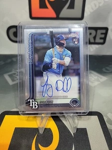 2025 Topps Chrome #RA-LDR Logan Driscoll RC Rookie Auto Rays - Picture 1 of 2