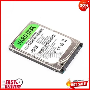 80GB Internal HDD 2.5 inch SATA III 5400 RPM Hard Drive for Laptop Computer - Picture 1 of 5