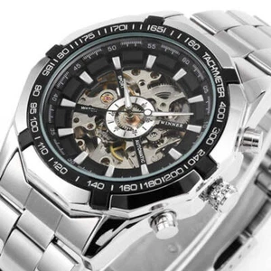 Reloj Pulsera Winner Hombre Esqueleto Automático Mecánico - Imagen 1 de 16