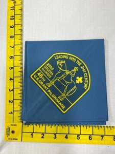 46th 2000 US Grant Pilgrimage Galena Illinois Neckerchief BSA Boy Scouts - Picture 1 of 1