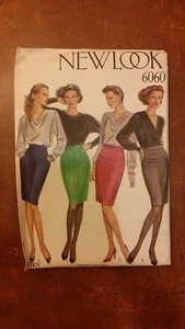 NEW LOOK LADIES SKIRT PATTERN 6060 SIZE 8-18 UNCUT FREE SHIPPING - Picture 1 of 2