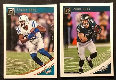 2018 Panini Donruss Football Base Cards #201-300 Lot You Pick - Image 1 of 2