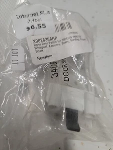 Dryer Door Switch for 3406109 3406107 Whirlpool Kenmore Sear Maytag - Imagen 1 de 3