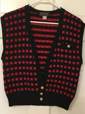 Chaleco de lana ligero para mujer Marshall Fields Country Shop L Foto 1 de 4