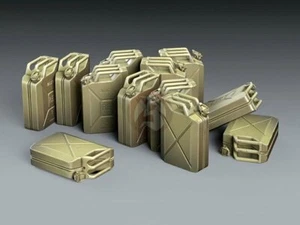 Jerrycans italianos Royal Model 1/35 20L Segunda Guerra Mundial Regio Esercito Brevettato (12 piezas) 899 - Imagen 1 de 1
