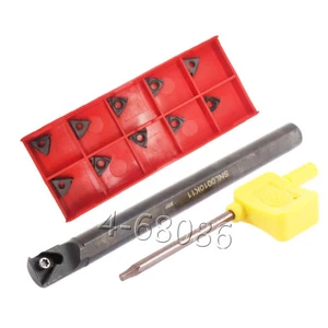 5 STCK. 11ER A60 Gewindehartmetall-Einsatz + SNL0010K11 10*125 mm Bohrstabhalter Werkzeuge - Bild 1 von 6