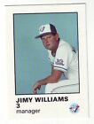 1987 Toronto Blue Jays Fire Safety Jimy Williams   Free Shipping