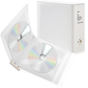 CD Case Simple Practical CD Holder Portable Disc Storage Organizer Storage - Afbeelding 1 van 11