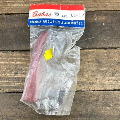 Vintage OGK Brake Lever Cover Red Old BMX NOS Poker Japan Babac Muscle Road - Image 1 of 4