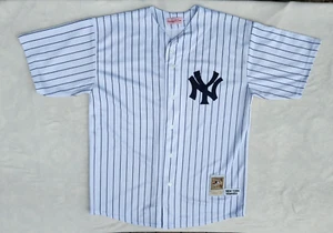 Babe Ruth New York Yankees Trikot Herren Größe 56 1939 Home weiß Nadelstreifen Retro - Bild 1 von 10