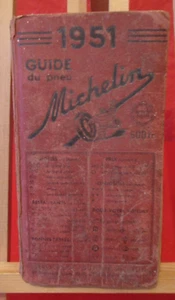 Seltener und Vintage Michelin Reifenführer von 1951 - Bild 1 von 15