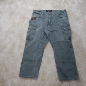 Wrangler Riggs Ranger Ripstop Cargo Pants Men's 40x30 Green Workwear relaxed - Picture 1 of 14