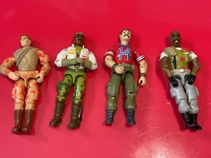 VNTG 4 G.I. Figuras Hasbro Joe 1988. Bloqueo de carreteras, bazuca, acosador, punta de lanza. - Imagen 1 de 2