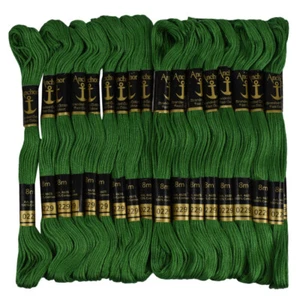 Anchor Threads Cotton Hand Stitching For Needle Crafting Knitting Cross,25 Skein - Picture 1 of 4