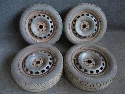 Stahlfelgen Winterreifen 205 55 Audi A4 A6 VW Passat 3B 3BG 6x16 ET40 5x112 - Bild 1 von 4