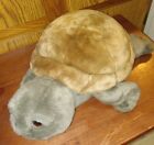 Vtg Dakin Lou Rankin Friends Plush Stuffed Animal Turtle Lake Sea Animal 15