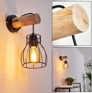 Retro Wand Lampe E27 Flur Wohn Schlaf Zimmer Industriell Leuchte Wandleuchte - Bild 1 von 20