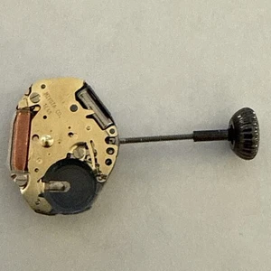 Orologio al quarzo originale MIYOTA 1L45 calibro movimento con batteria e stelo carica - Foto 1 di 4