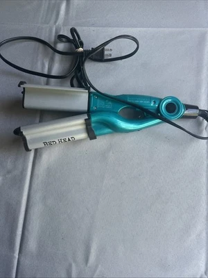 Cabeça de cama TIGI onda azul-petróleo artista crimpador ferramenta de cabelo cerâmica ondas de praia modelo BH305 - Imagem 1 de 4