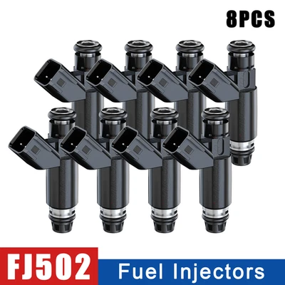 Топливная форсунка 12580426 для 2002-2006 GMC Sierra 1500 Yukon Chevy Tahoe 5,3 л 8 шт. - Изображение 1 из 4