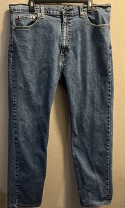 Vintage Levis 505 Jeans Mens 40x30 Medium Wash Cotton Regular Denim Workwear - Picture 1 of 7