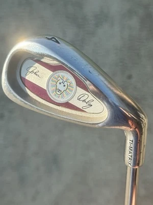 Juego de hierros John Daly TI-Matrix 4,5,6,7,8,9 y PW: eje de acero derecho (necesita empuñaduras nuevas) Foto 1 de 4