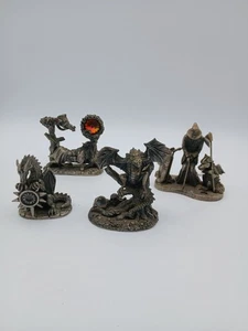 Fantasy Dragon and Wizard Figurine Set by Frank G Scola Decorative Collectables - Picture 1 of 10