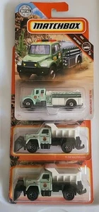Matchbox National Parks Plow Master 6000 19/100 & Freightliner M2 106 MBX 2/20 - Imagen 1 de 7