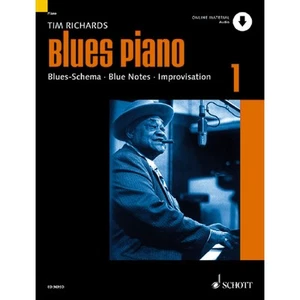 Schott Music Blues Piano 1 - Schulwerk für Tasteninstrumente - Bild 1 von 5