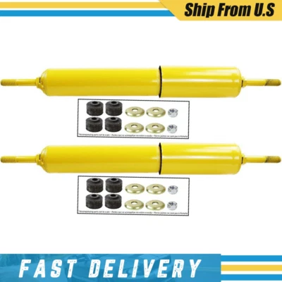 For Chevy C4500 C5500 Kodiak GMC C6500 Topkick Set 2 Rear Monroe Shock Absorbers - Image 1 of 3
