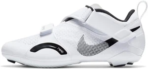Nike Women’s Superrep Indoor Cycling Size 7.5 White/Black CJ0775-100 Spin - Imagen 1 de 3