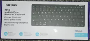 Targus Black/Gray Wireless Keyboard Black AKB55TT New in Box - Picture 1 of 1