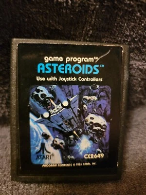 ASTEROIDS (Atari 2600, 1979) Cartridge Only ☆Tested☆ - Image 1 of 4