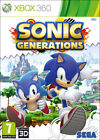 Jeu Sonic Generations XBox 360 (en bon état)