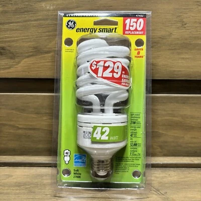 GE Energy Smart 47452 Soft White 150 Light Bulb 2700 Lumens SAPLG421T4 4826858 - Image 1 of 4