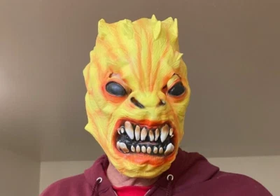 Máscara de látex Furia Halloween Adulto Disfraz Accesorio Don Post 2013 GEMMY INDUSTRIES Foto 1 de 4