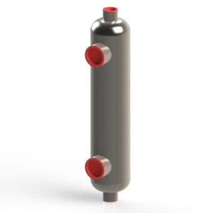 SP 2.0 Series 85,000 BTU Pool & Spa Heat Exchanger (Same Side Shell Connections) - Picture 1 of 1