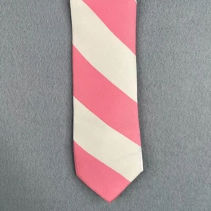 Vineyard Vines Tie Silk Pink White Striped New NWT Size 58 New NWT $85 - Picture 1 of 8