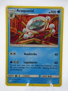 Araquanid Pokemon TCG 65/277 Cosmic Eclipse - Picture 1 of 2