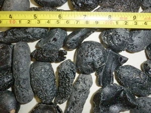 Piedra tectita indochinita negra 15 g - 50 gramos tamaño piezas 80 gramos lote - Imagen 1 de 12