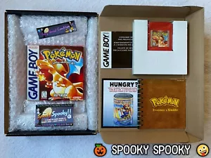 Pokemon Red Version Nintendo Game Boy - NTSC-U/C USA VGC CIB - Tracked - Picture 1 of 24