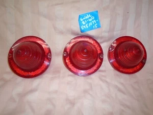 1960 CHEVY IMPALA 3 REAR TAIL LIGHT LENS OEM RI-60 - Bild 1 von 10
