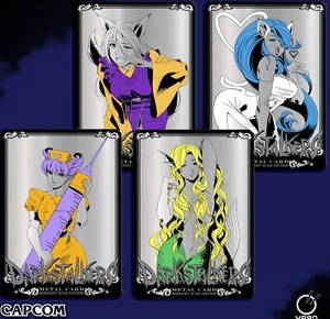 Darkstalkers Beasty Bliss Set di carte in metallo - UDON serie limitata Midnight Bliss - Foto 1 di 3