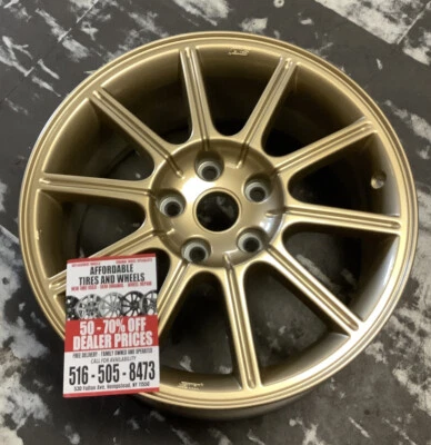 Llanta de aluminio Subaru Impreza 2007-2011 68803 68809 OEM 17x8 DORADA Foto 1 de 3